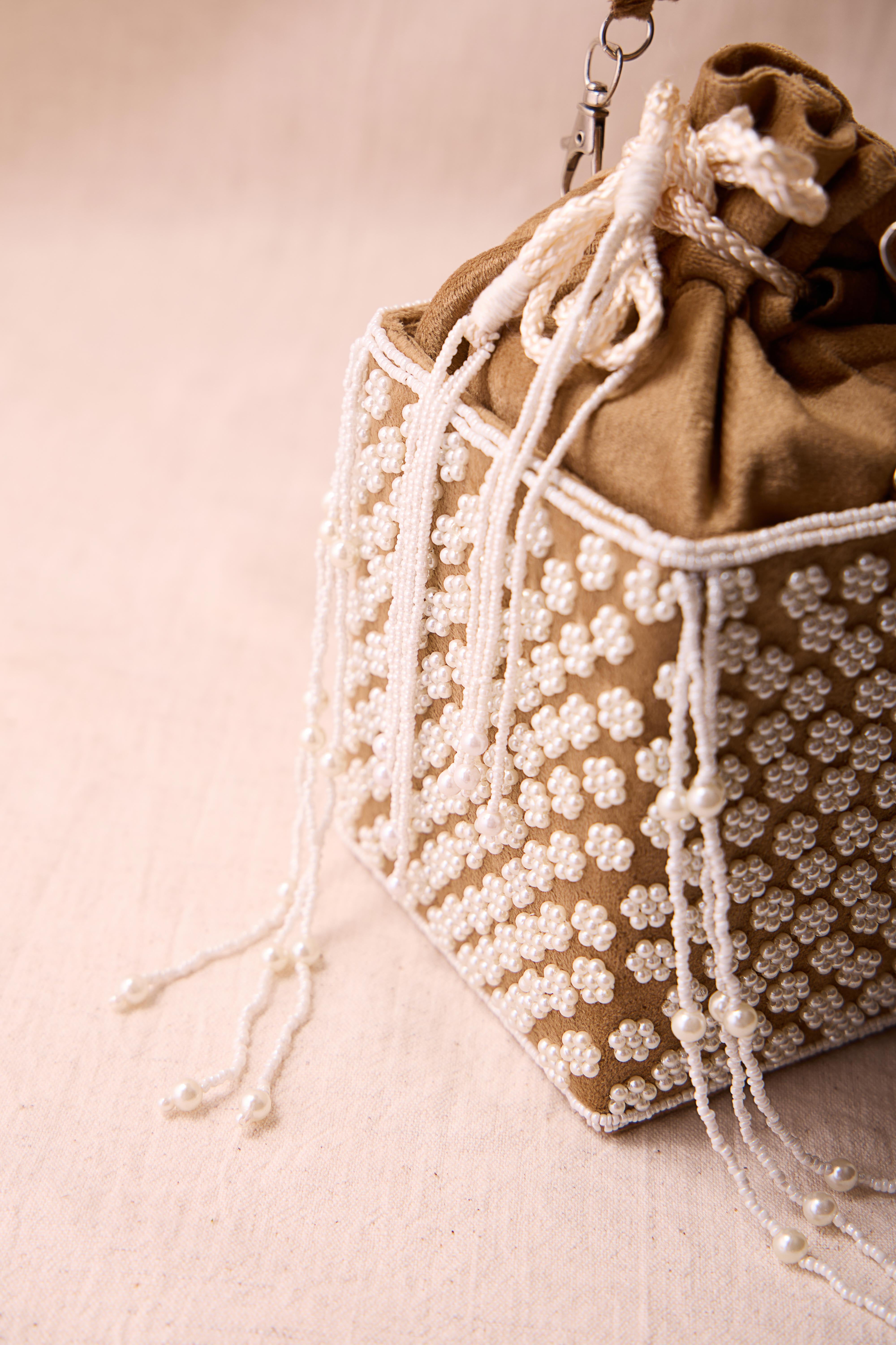 Pearl Confetti Bag
