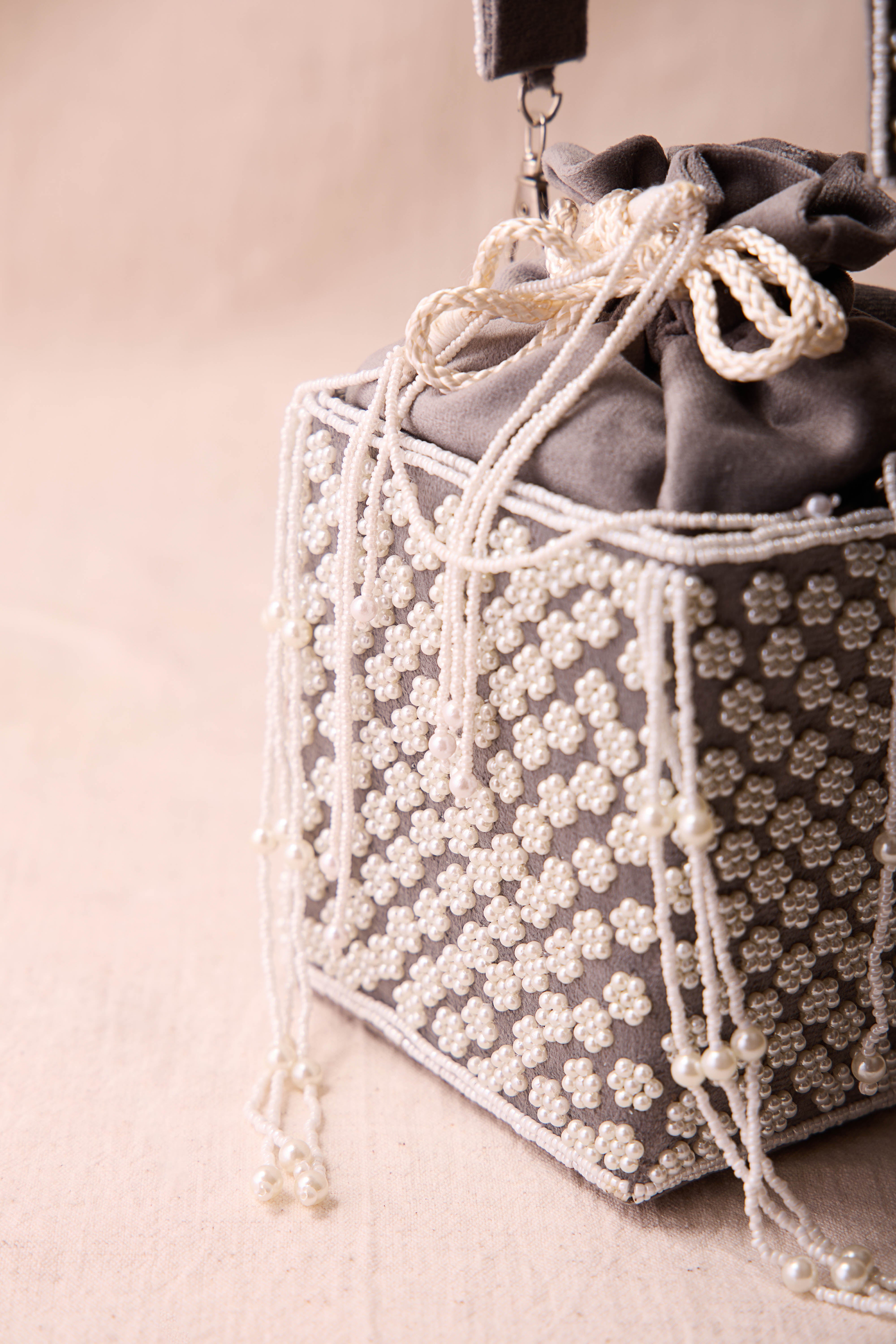 Pearl Confetti Bag