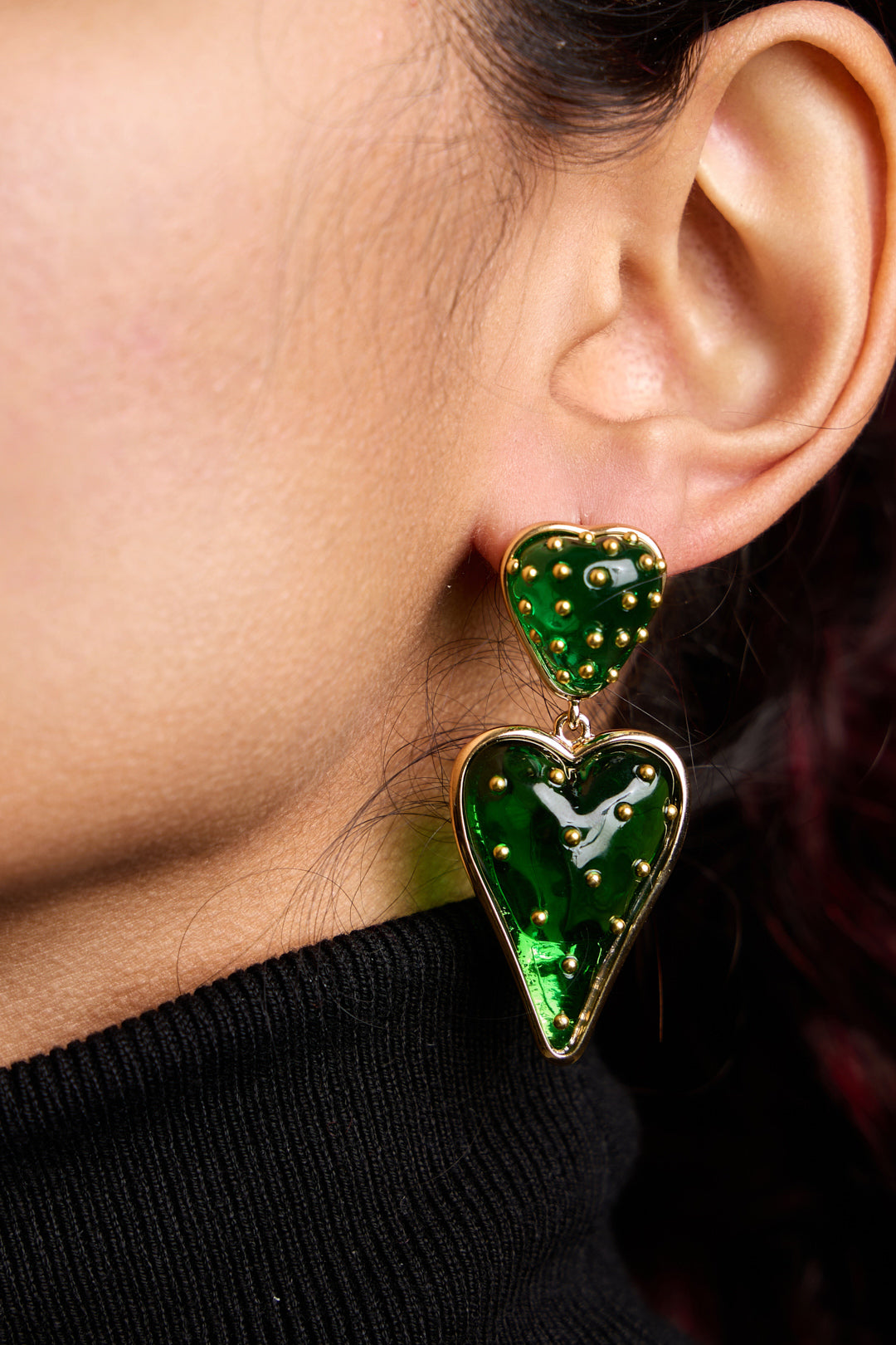 Nora Heart Earring