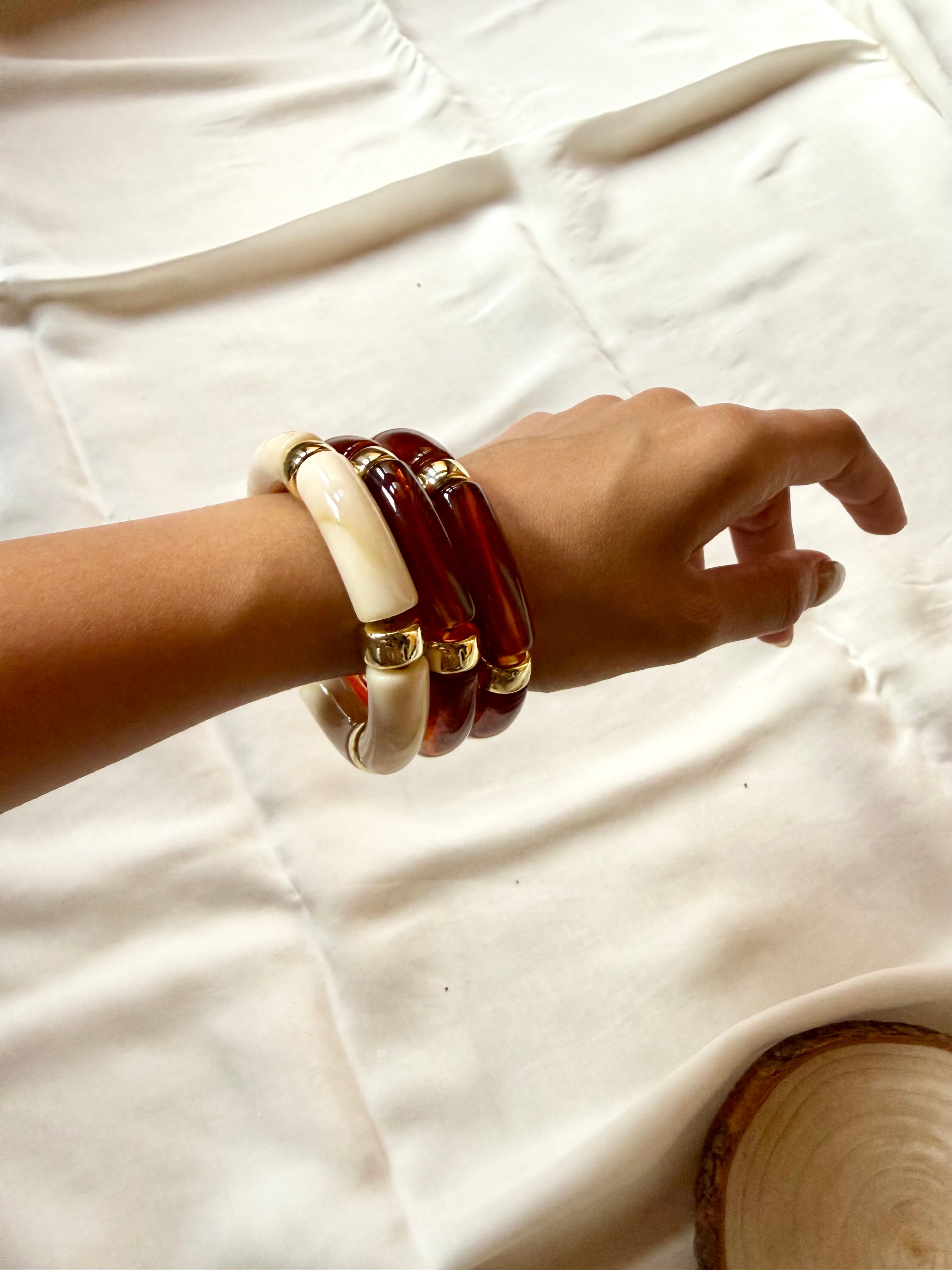 Set of 3 Resin Bracelet